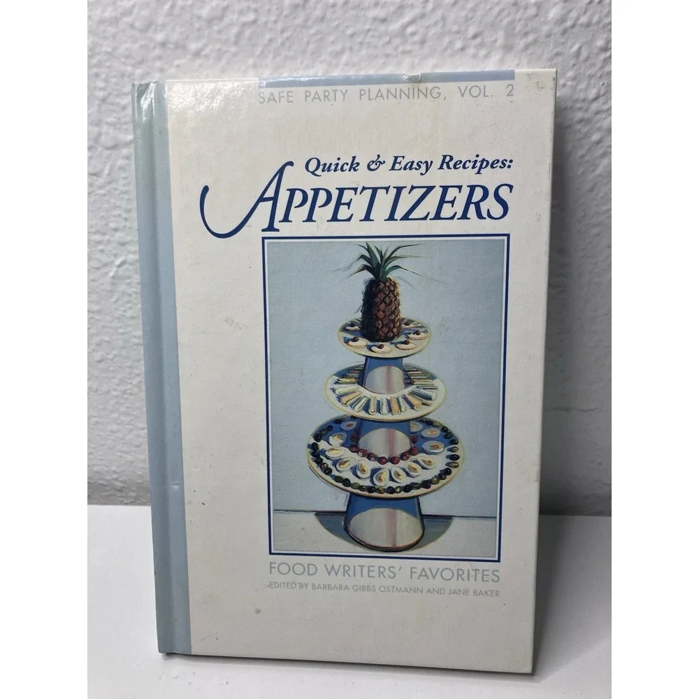 3 X Food Writers Favorites Cookbooks, Hardcover Salads Beverages Appetizers